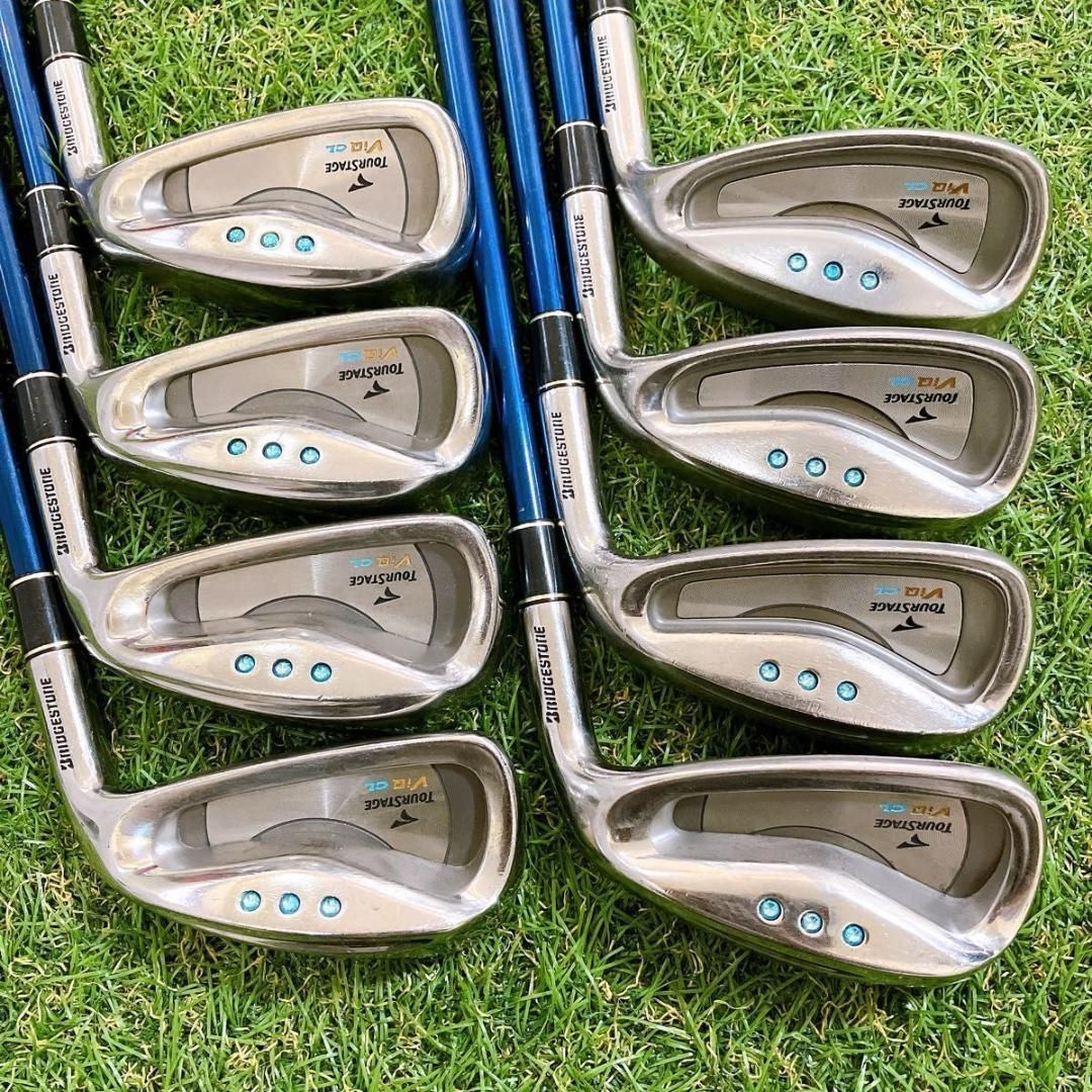 ブリヂストン ツアーステージ VIQ CL レディースアイアン 豪華8本 L