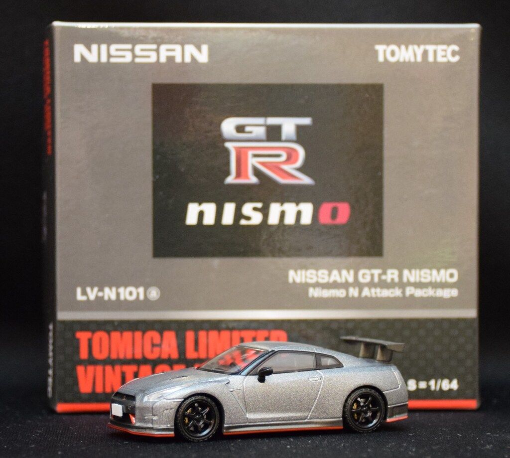 TOMYTEC TOMICA LIMITED VINTAGE NEO NISSAN GT-R NISMO N Attack Package (グレー) LVN101a