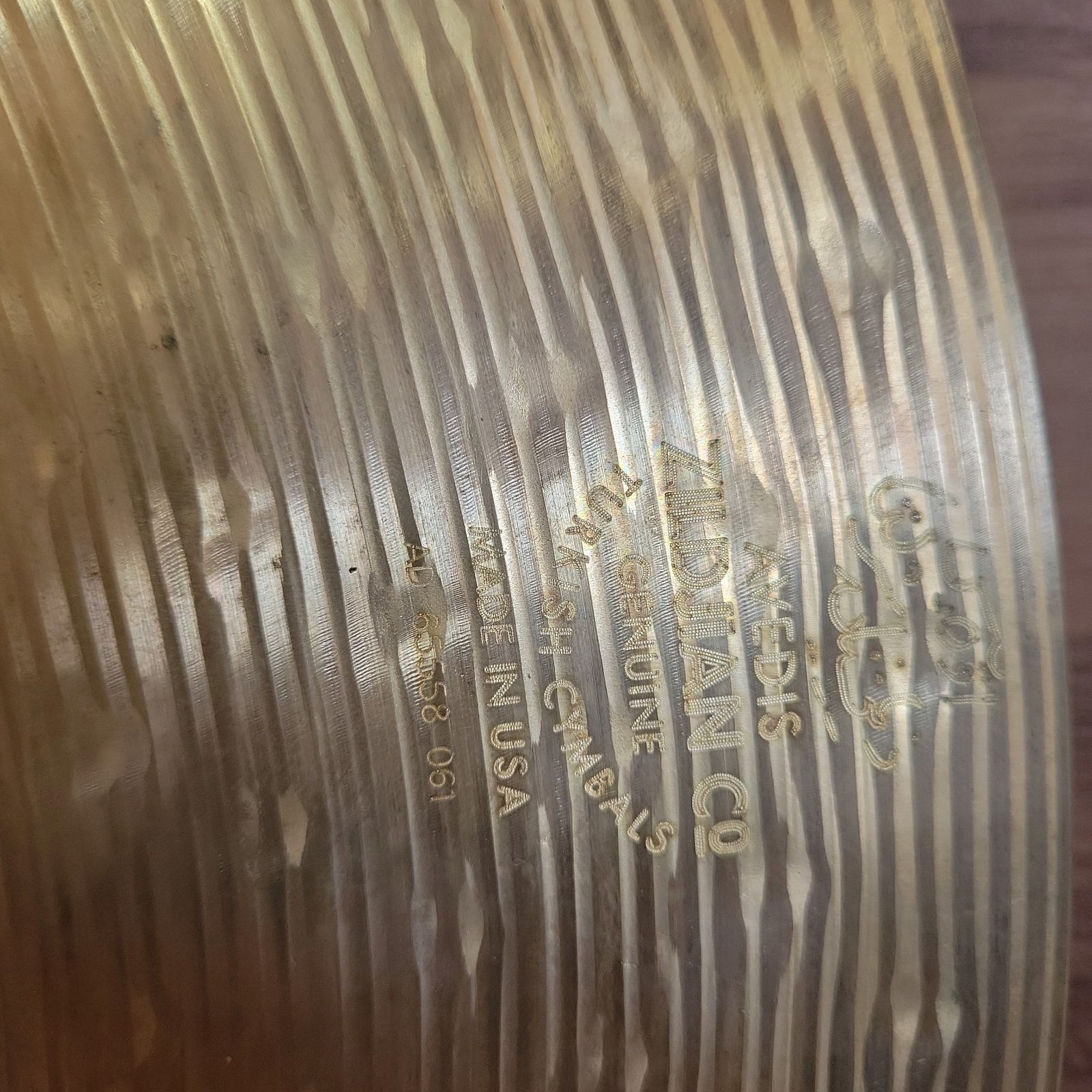 Zildjian ジルジャン ZHT Rock Ride 20 ライドシンバル 割れ無し ロック ドラム