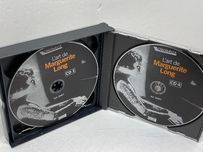 稀少L'art de Marguerite Long 4CD マルグリット・ロン 4CD マルグリット・ロンの芸術 仏盤 L'art de Marguerite Long