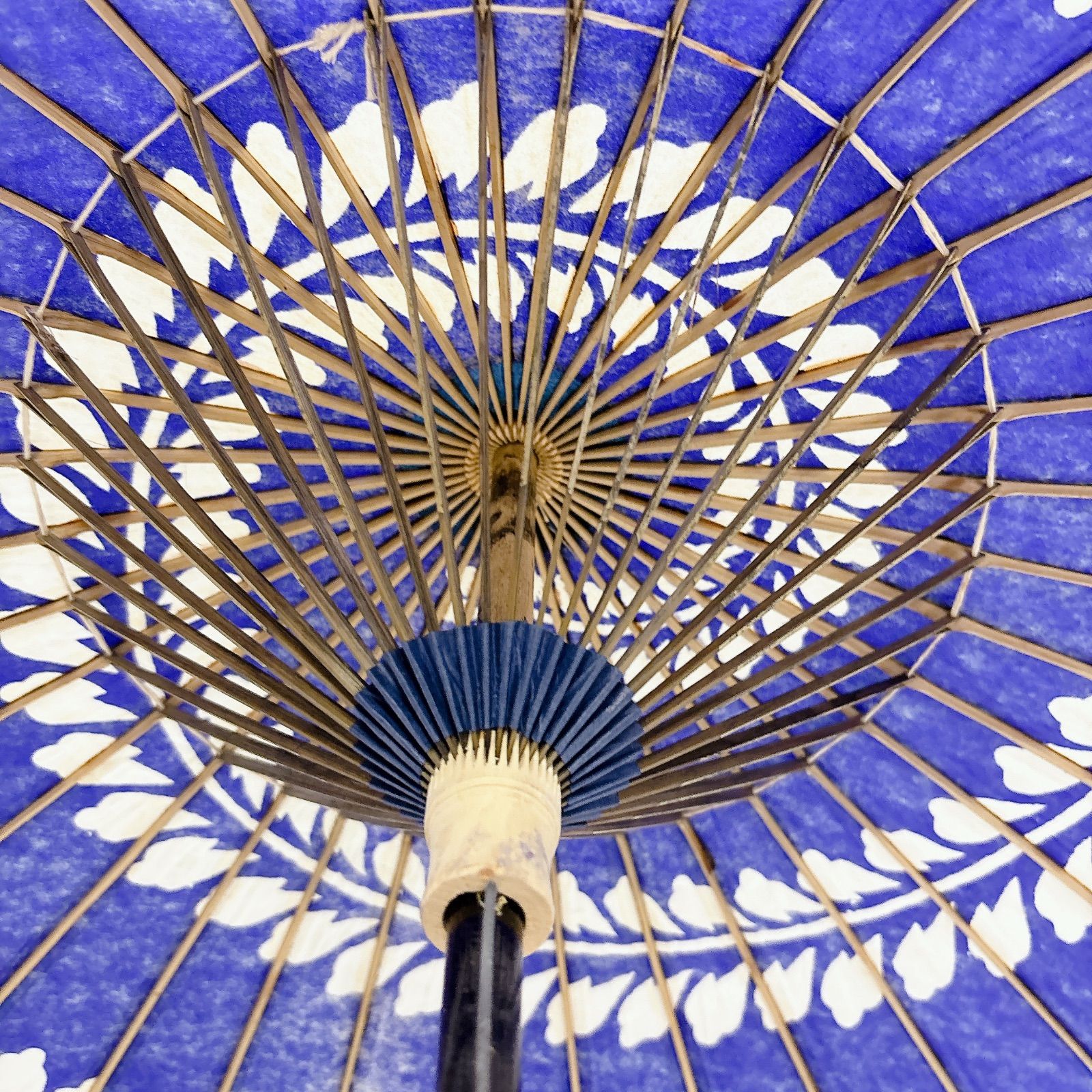 【美品❗️】舞踊傘 蛇の目傘 番傘 和傘 日本舞踊 絹 透け感 青紫 日本舞踊傘 美品❗️】舞踊傘 蛇の目傘 番傘 和傘 日本舞踊 絹 透け感