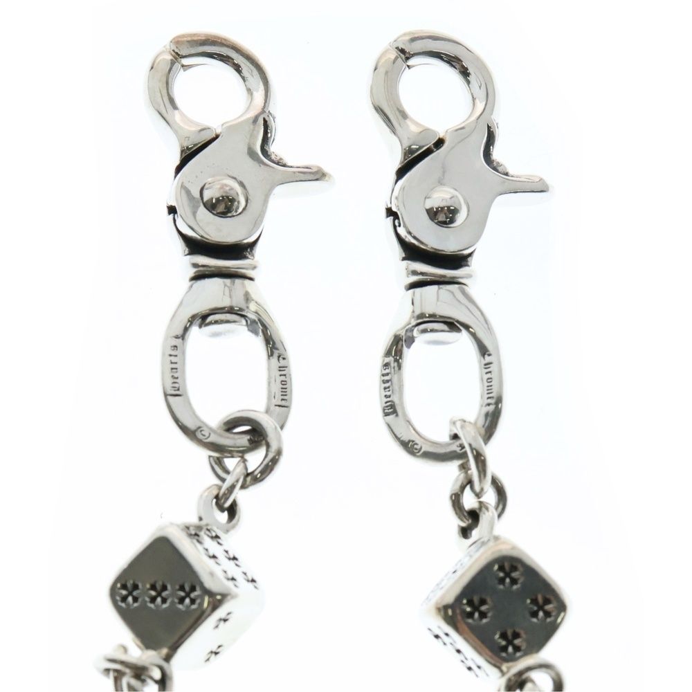 CHROME HEARTS (クロムハーツ) DICE LINK-2 2クリップダイス シルバー