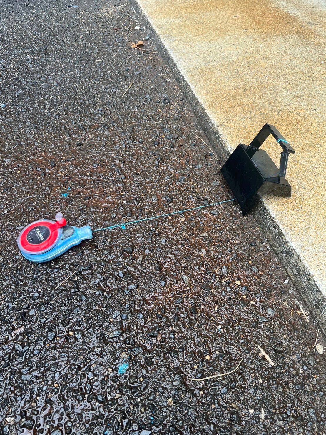 1人で墨出し工具 水色