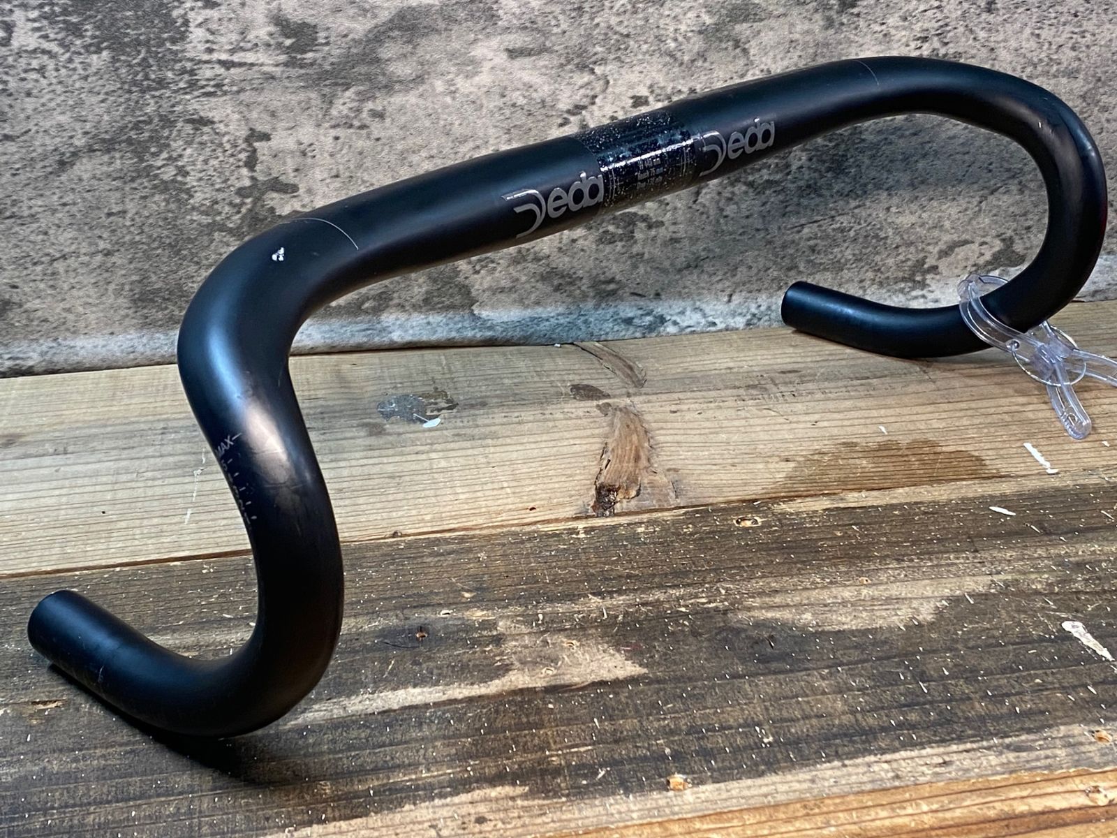 IR672 デダ Deda SUPERZERO アルミ ドロップハンドル 黒 エンドC