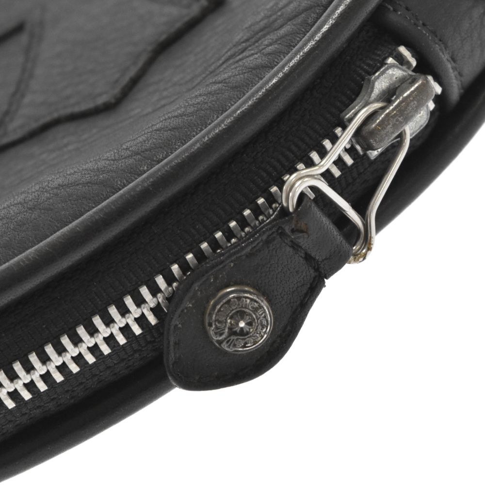 CHROME HEARTS (クロムハーツ) Booster Cable Leather Handbag 