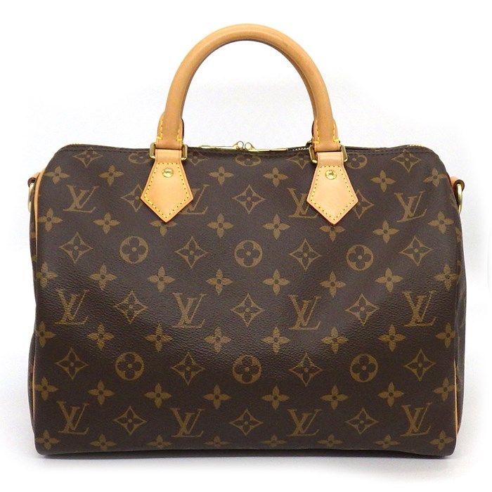 ルイ・ヴィトン Louis Vuitton ハンドバッグ ショルダーバッグ スピーディ バンドリエール 30 M46980 ブラウン モノグラム キャンバス 【中古】