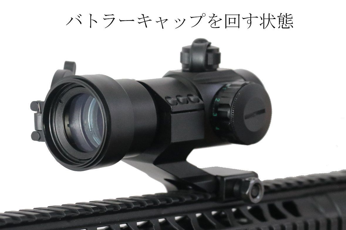 照準器 ドットサイト : 0 赤&frasl;緑ダットサイト 20ｍｍ レッド&frasl;グリーンドットサイト1×40RD MOA ダットサイト Trirock | T-1タイプ ドットサイト20mmレール対応 サバゲー照準器 20mmレール対応 マルチ