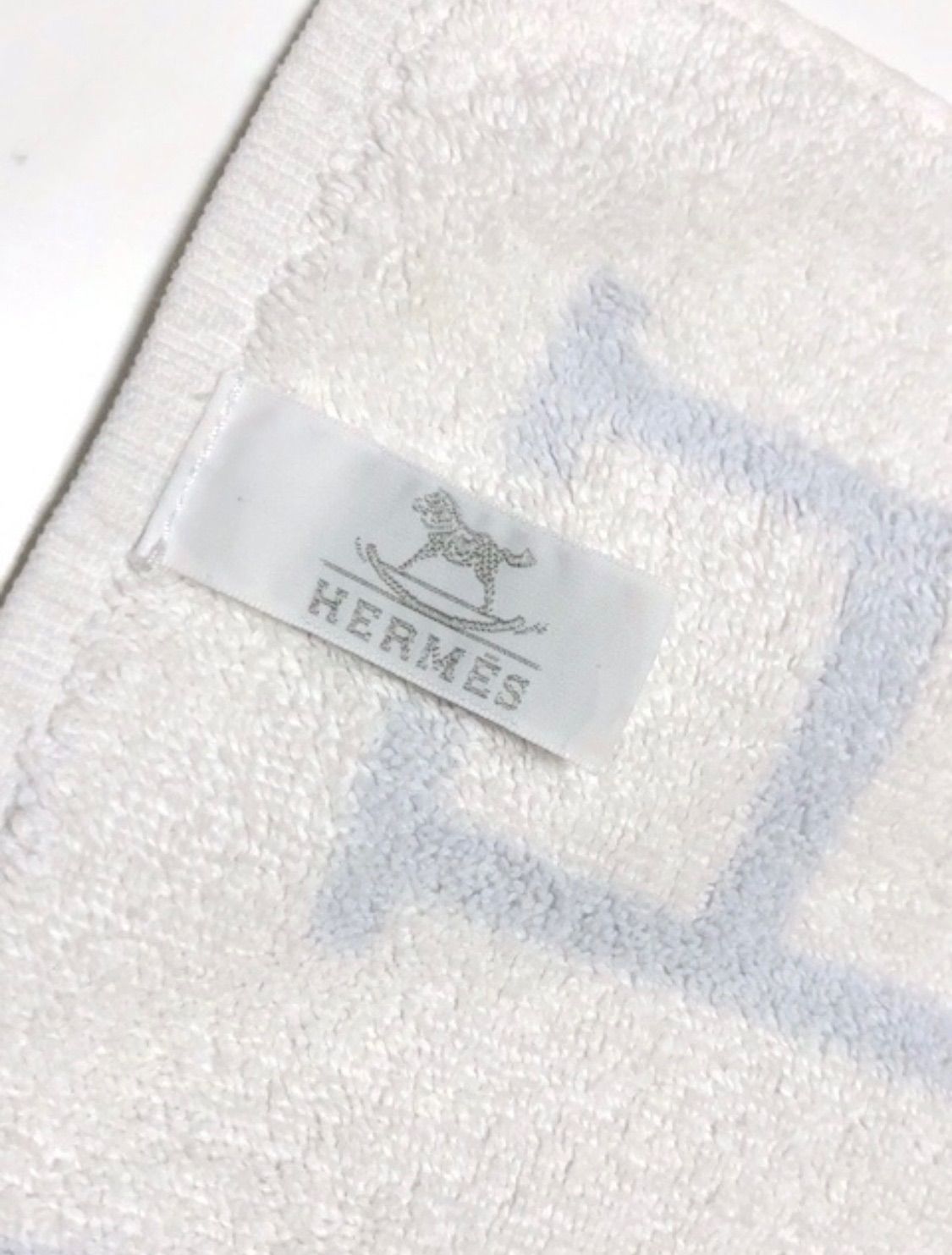 HERMES  アヴァロン ベビー バスラップ おくるみ タオル ブランケット エルメス ベビー バスラップ おくるみ タオル（HERMES - 【新品