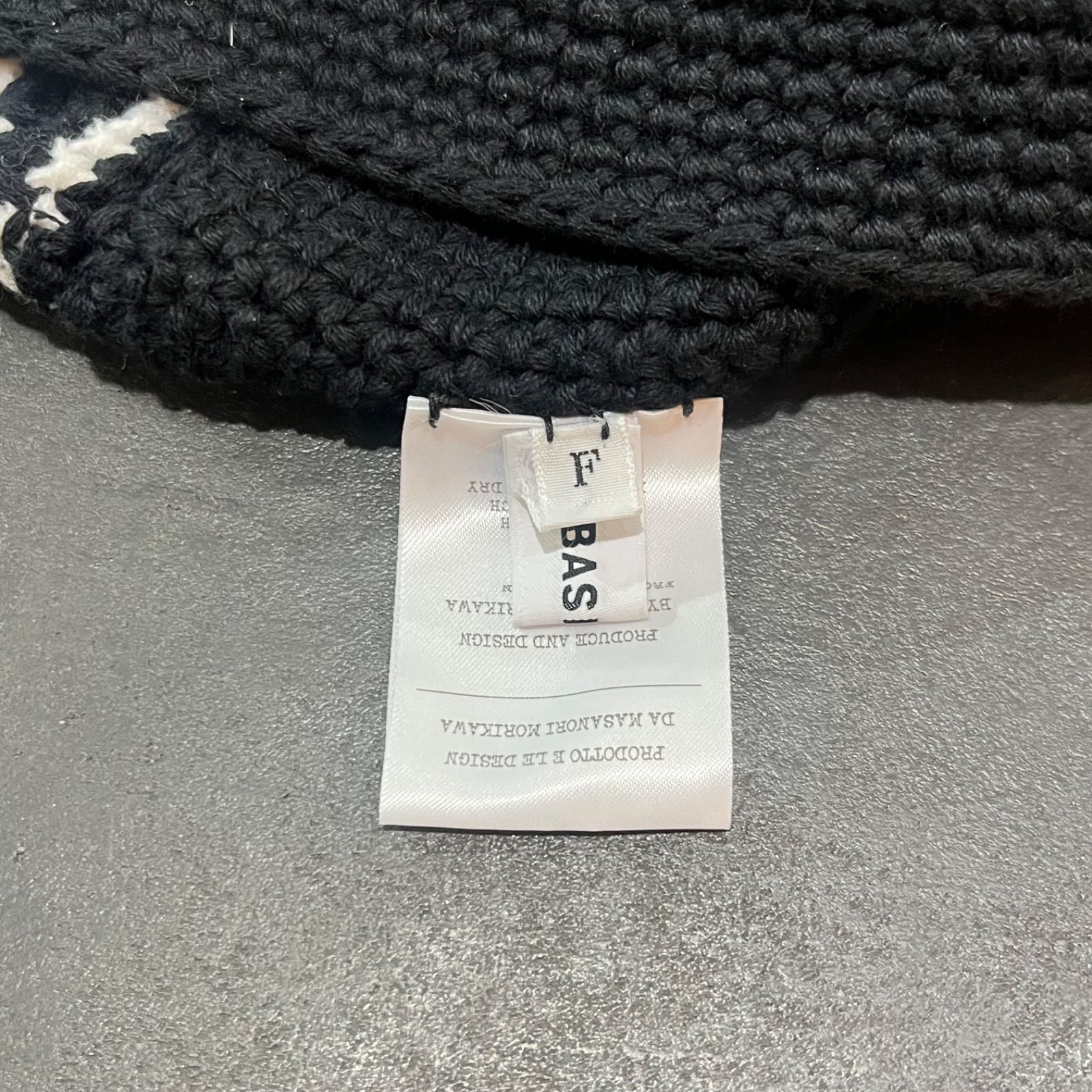 参考上代16500円 BASICKS 24AW Heart Crochet Bucket Hat ハート