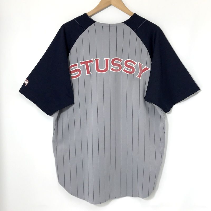 STUSSY ステューシー ベースボールシャツ 半袖 ゲームシャツ