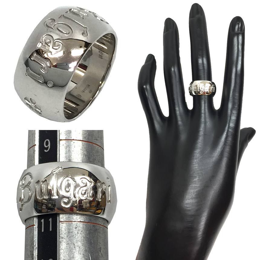 BVLGARIシルバーリングセーブザチルドレン125周年限定aq8385