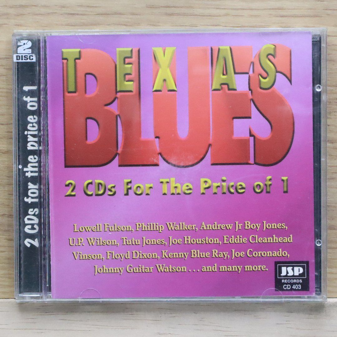 中古CD☆/Texas Blues (Series)□ Texas Blues 【JSPCD403