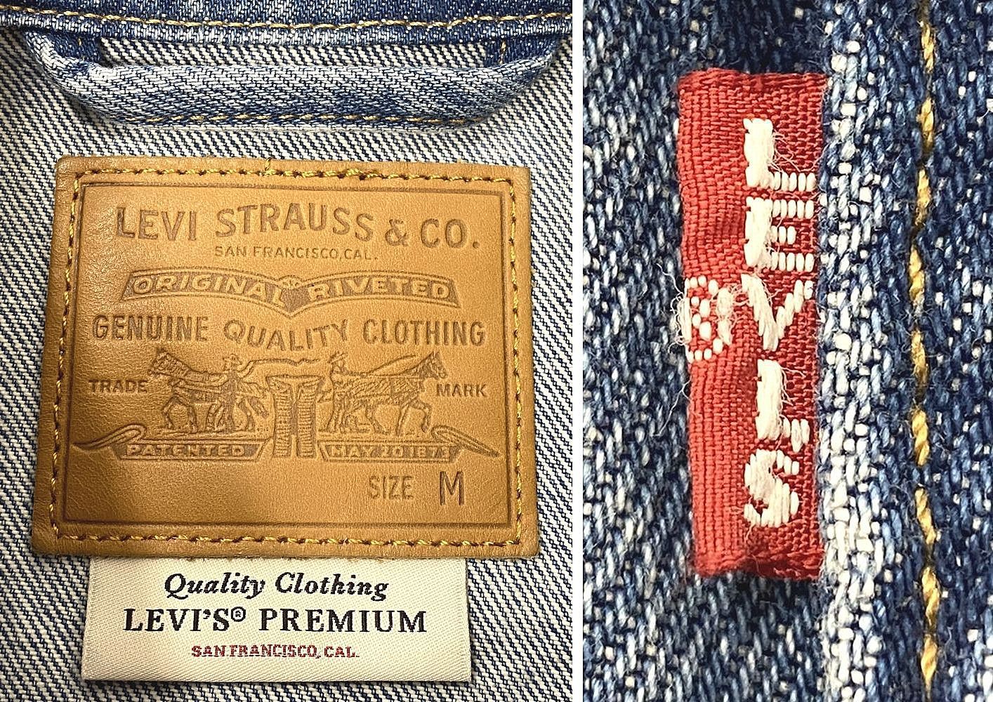 Levi's/リーバイス ロングデニムJK PC9-72732-0000 M ブルー メンズ