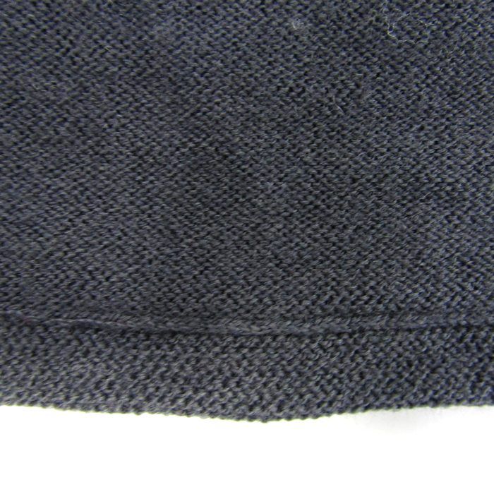 アルマーニジーンズ ニット 長袖 クルーネック ウール トップス レディース Mサイズ ネイビー系 ARMANI JEANS アルマーニジーンズ ニット 長袖 クルーネック ウール トップス
