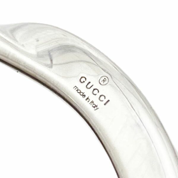  グッチ キーホルダー インターロッキング キーリング Ag 925 スターリングシルバー 820471 GUCCI GG ロゴ キーチャーム キー 鍵 シルバー小物 ブランド小物 き その他 折り財布