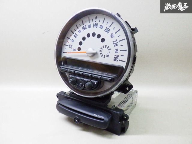 【保証付】BMW MINI ミニ純正 R56 ミニクーパー 後期 スピードメーター 6512 3457155-01 棚2P13