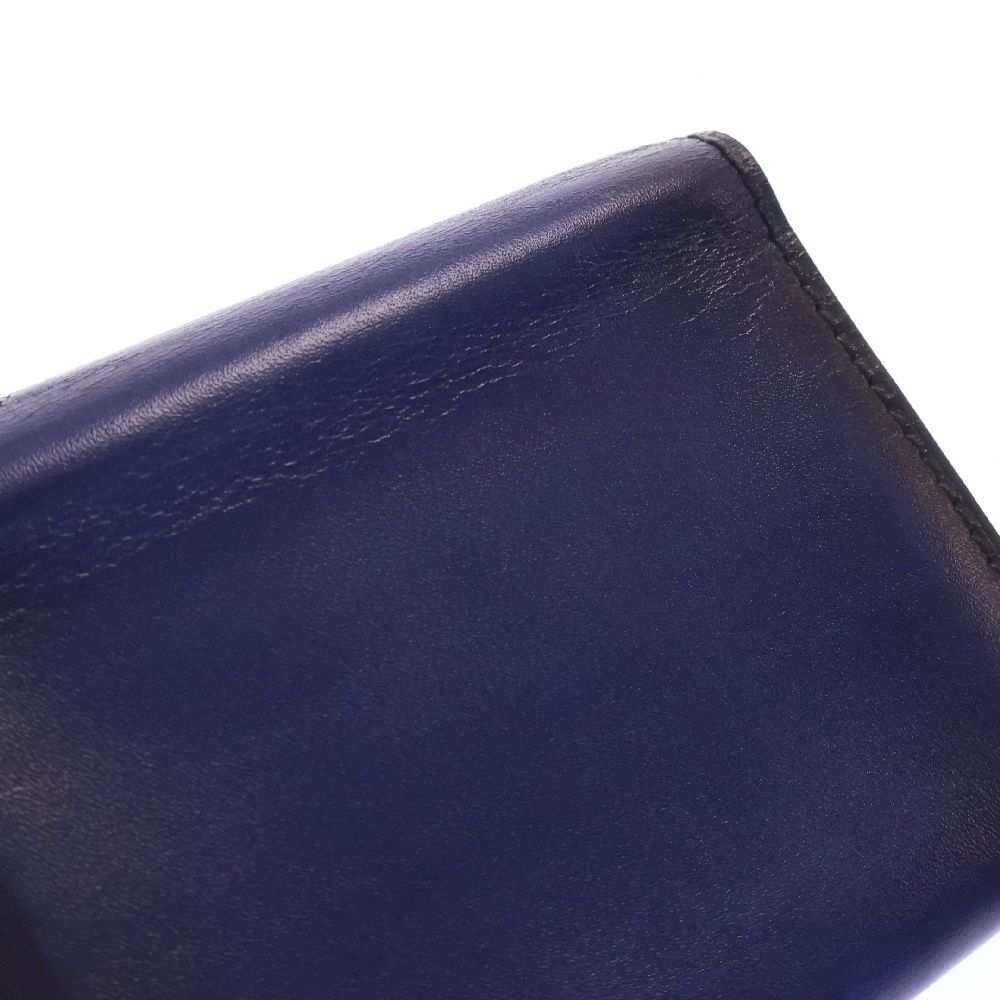 Berluti (ベルルッティ) カリグラフィ カードケース ブルー レザー名刺