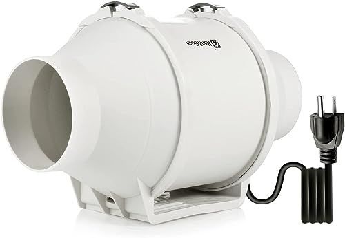 Hon-Guan ダクトファン 100mm 強力 省エネ 静音 インボイス制度