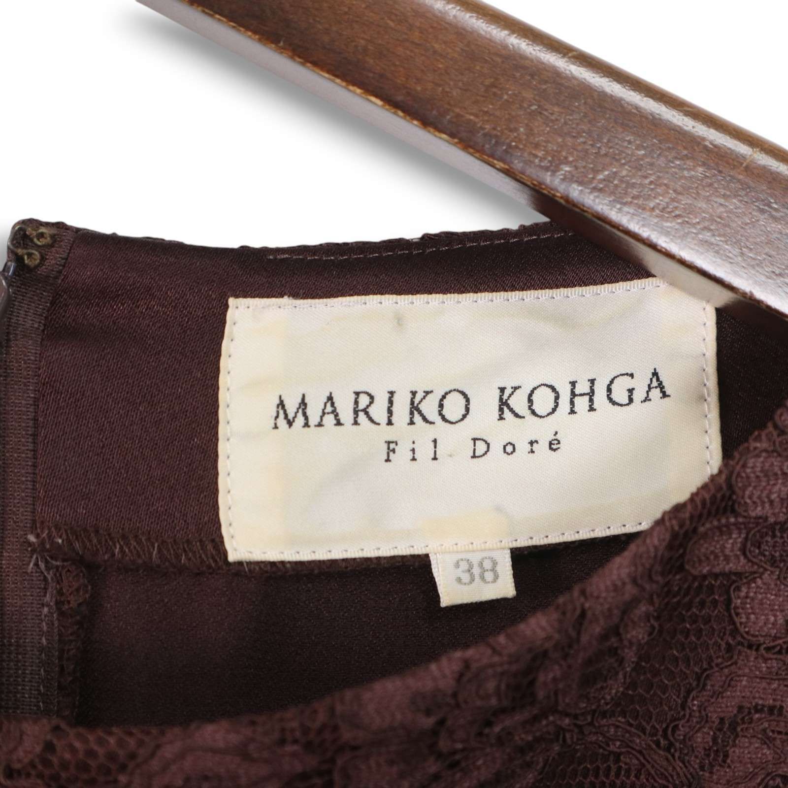 美品 MARIKO KOHGA 花柄ワンピース ノースリーブ 38 オケージョン 美品 MARIKO KOHGA 花柄ワンピース ノースリーブ 38 オケージョン