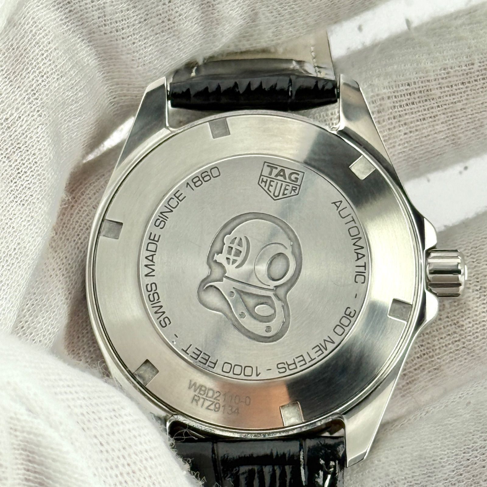 タグホイヤー WBD2110 アクアレーサー キャリバー5 新品ベルト 475  