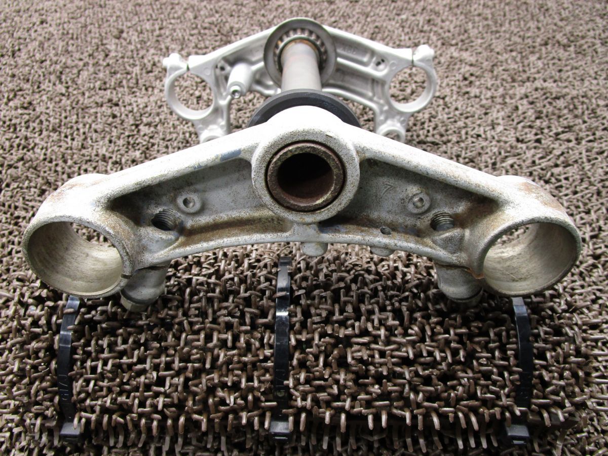 ドラッグスター400 純正ステム＆トップブリッジ 曲がりなし 〇