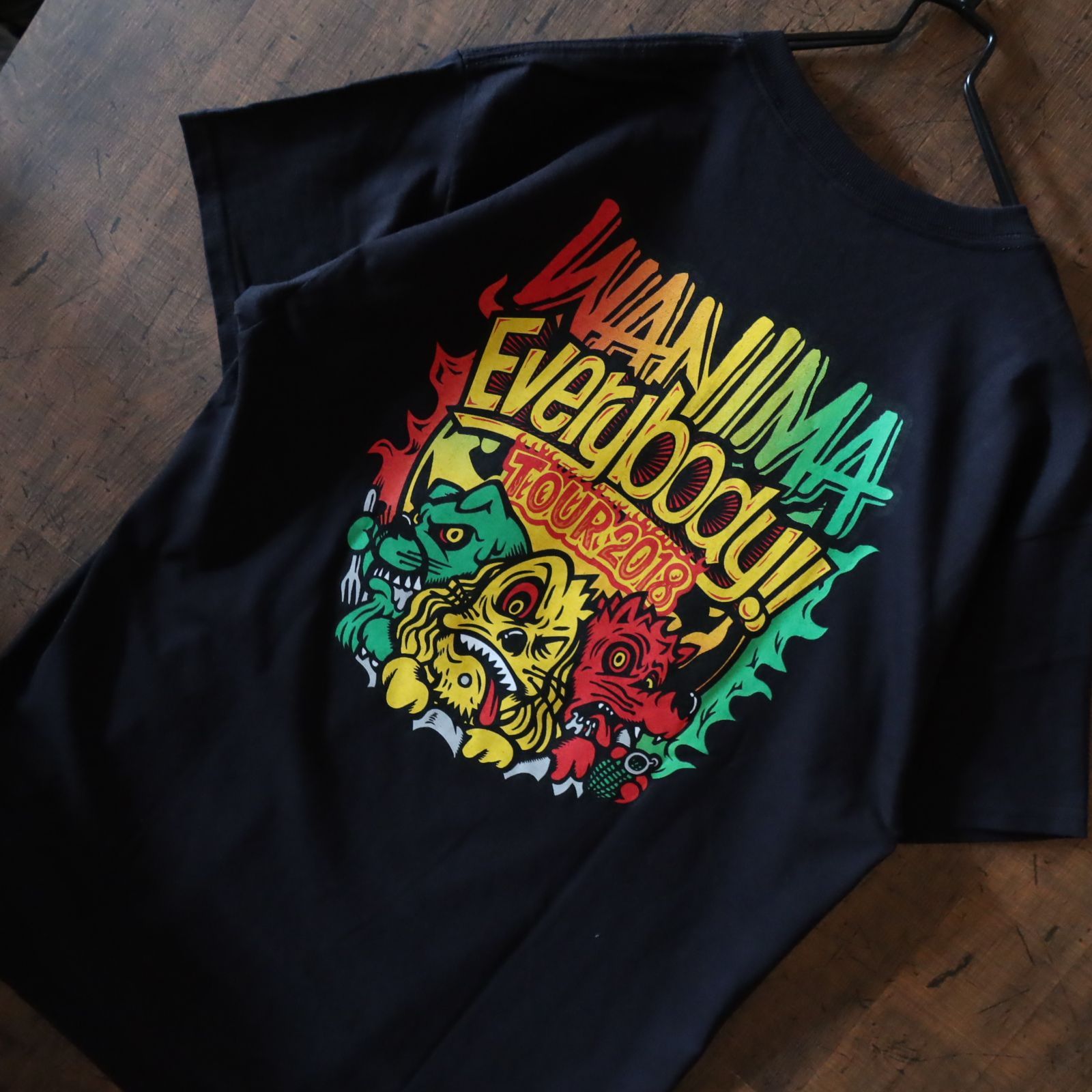 wanima everybody tour 2018 ライブ Tシャツ