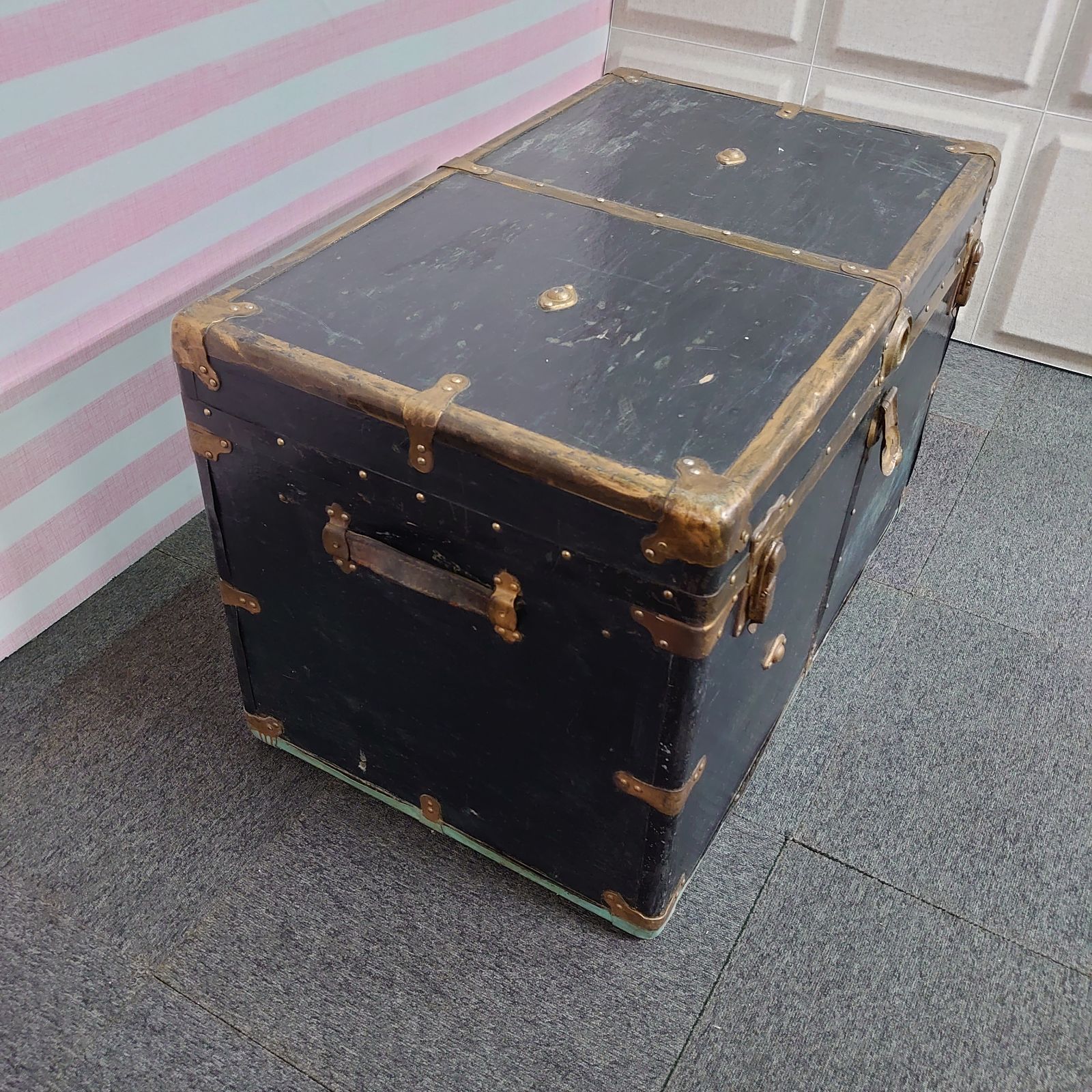 宝箱 トランク | トレジャーボックス 船舶トランク ロー インテリア 船