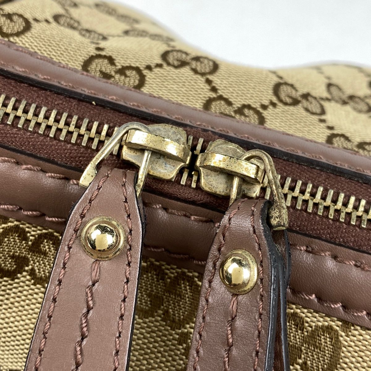 GUCCI グッチ スーキー 2WAYハンドバッグ GGキャンバス 247902 GUCCI/グッチ】 247902 2WAY ハンドバッグ GGキャンバス/レザー