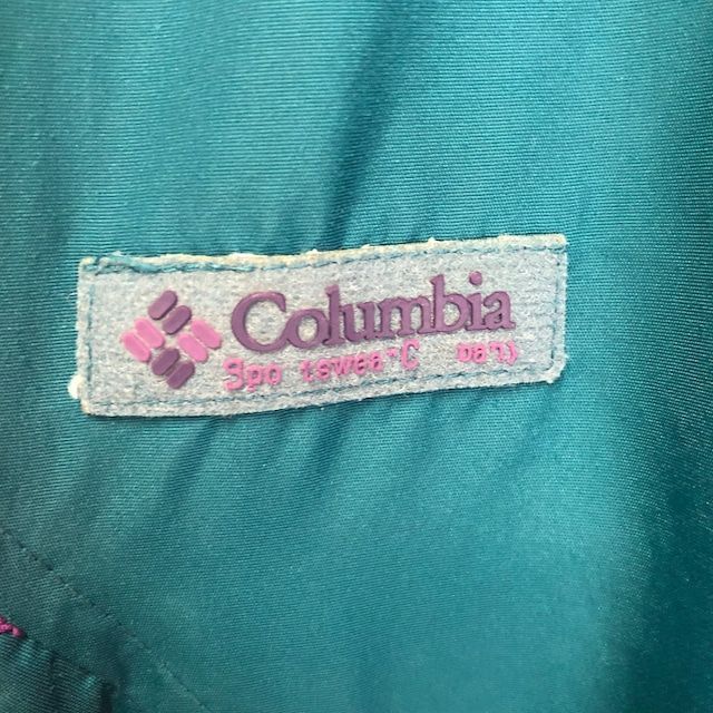 90s VINTAGE Columbia 3トーン切り替え マウンテンパーカー レディースXL位 メンズM～L程 90年代 コロンビア ビンテージ  ヴィンテージ アメカジ 古着 e24021006