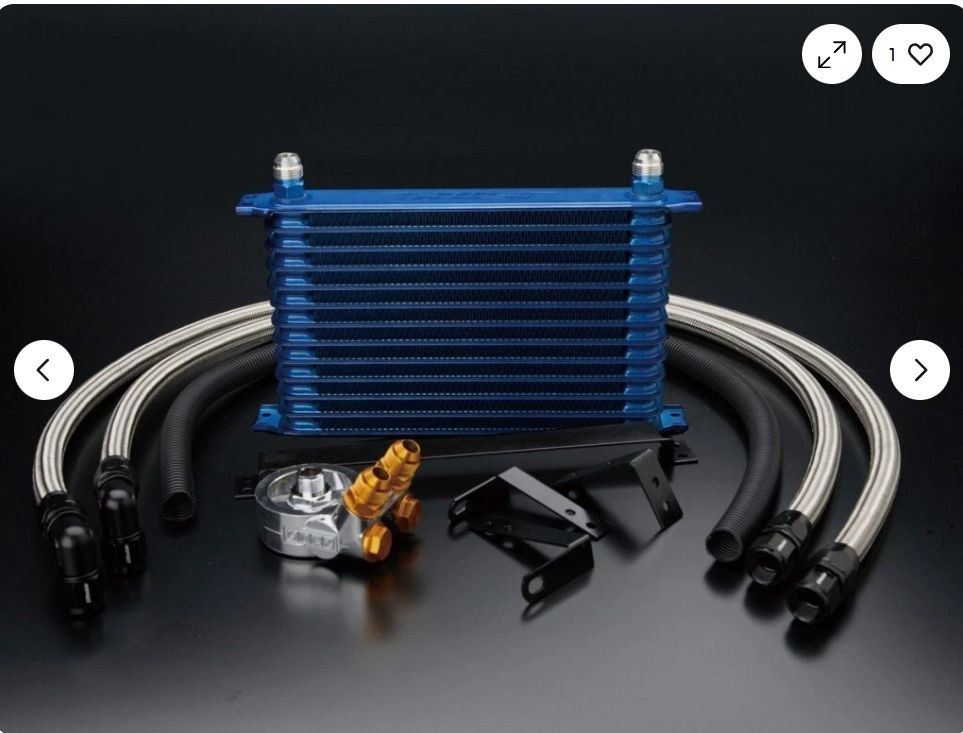 GREDDY オイルクーラーキット STD 10段 トヨタ レビン トレノ AE86 4A-GE用