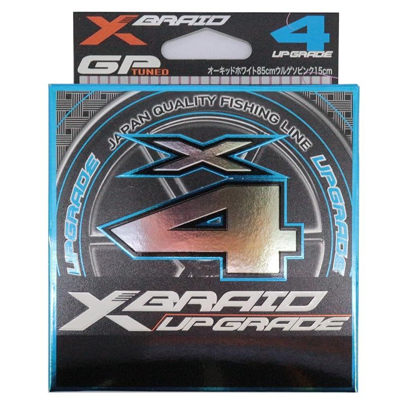エックスブレイド(X-Braid) アップグレード X4 150m 0.3号 6lbオーキドホワイト1m15cm毎 ウルゲソピンクマーク 0