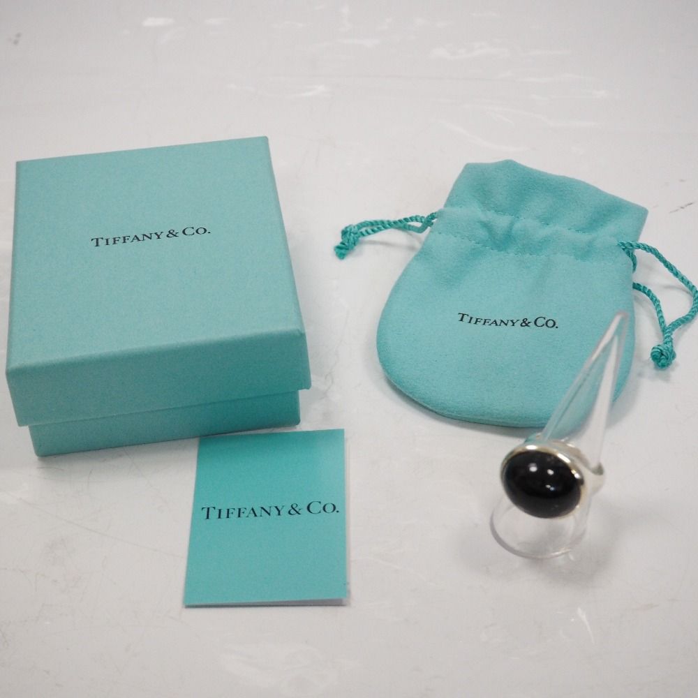 Th548842 ティファニー リング・指輪 エルサ・ペレッティ カボションリング ブラックジェイド ユニセックス TIFFANY&Co.中古 -  メルカリ