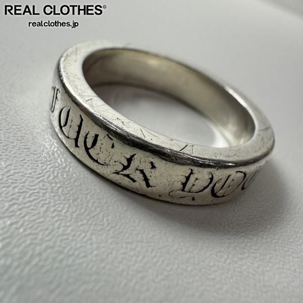 CHROME HEARTS|クロムハーツ 6mm スペーサーリング FUCK YOU|27号