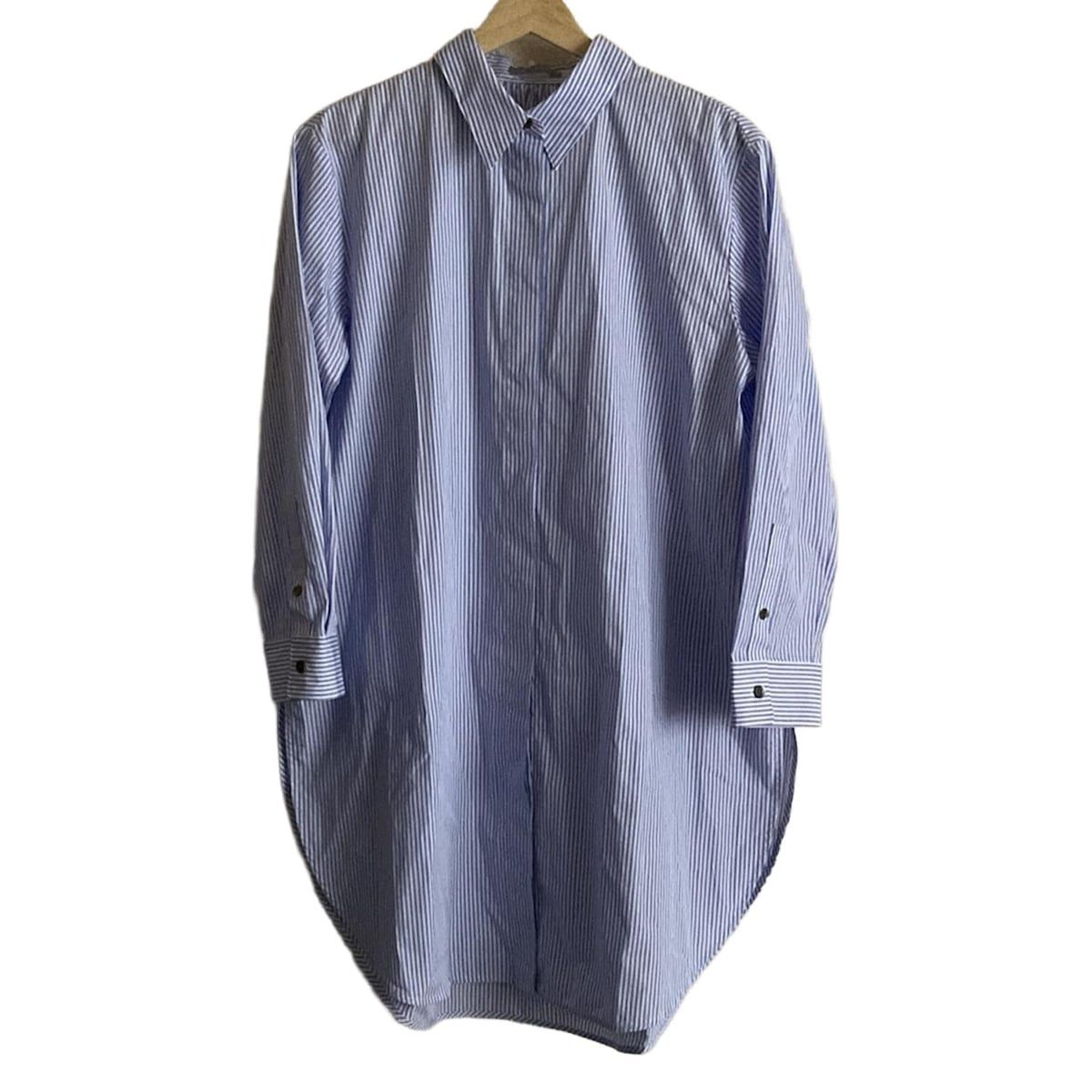 セオリーリュクス theory luxe 長袖シャツ サイズ36 S - 黒×ライト