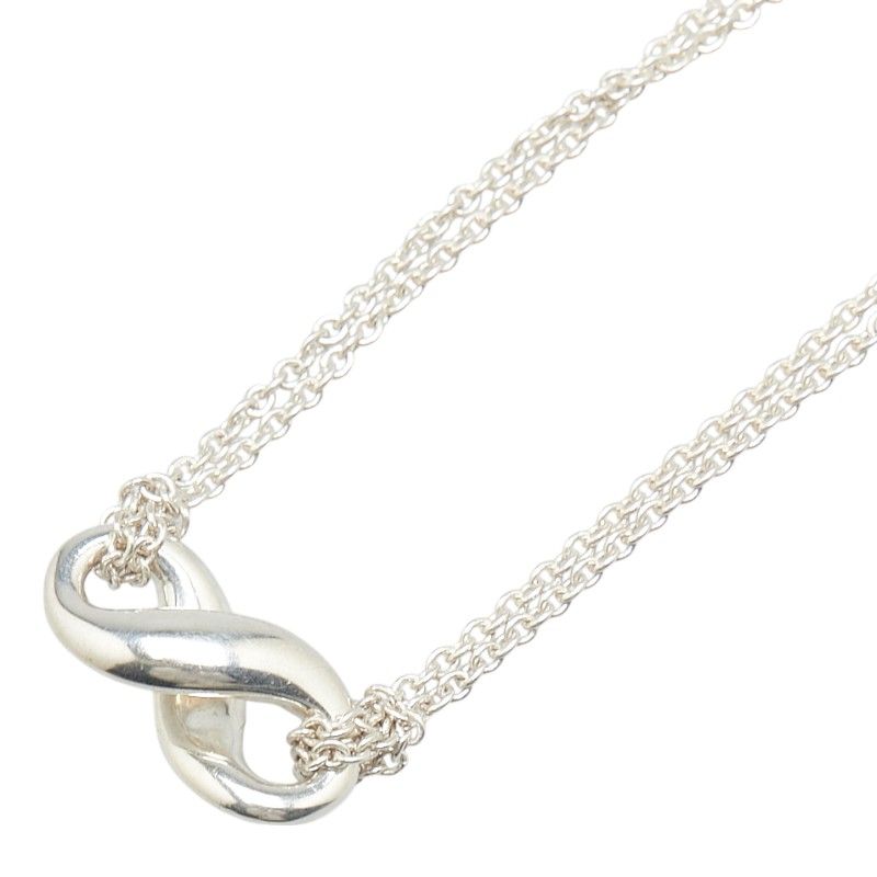 ティファニー インフィニティ ダブルチェーン ネックレス SV925