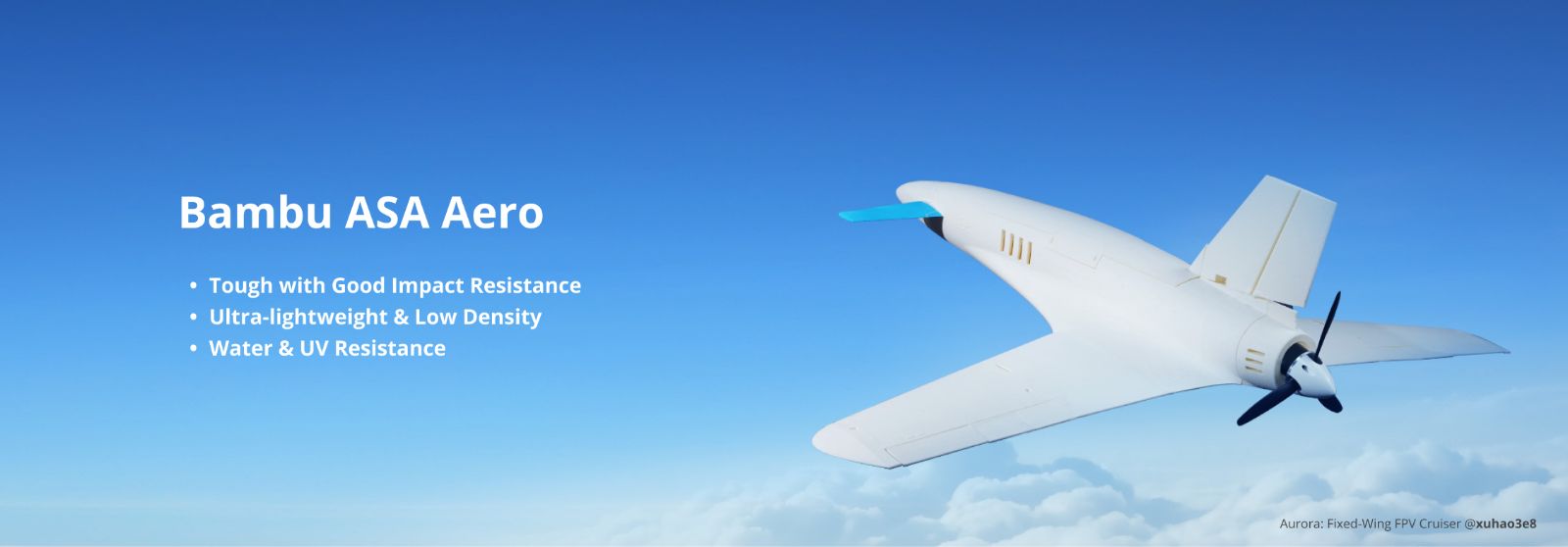 絶対お買い得。 Bambu ASA エアロ 自己発泡性素材 1kg スプール付き スポーツ