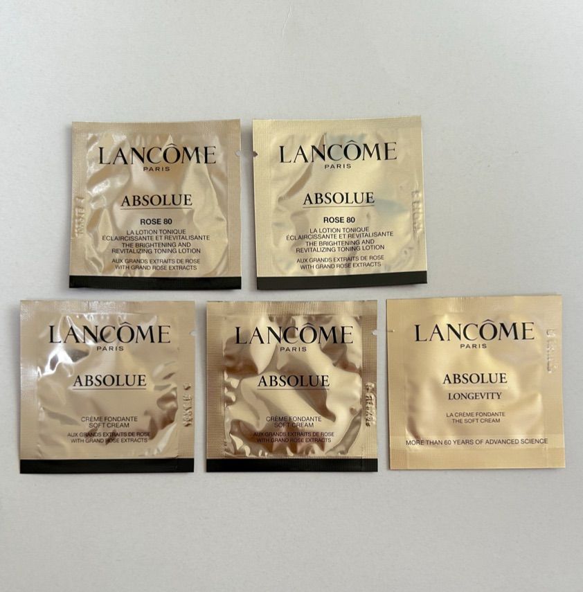 LANCOME - ランコム アプソリュ ザ ソフトクリーム 6包 試供品