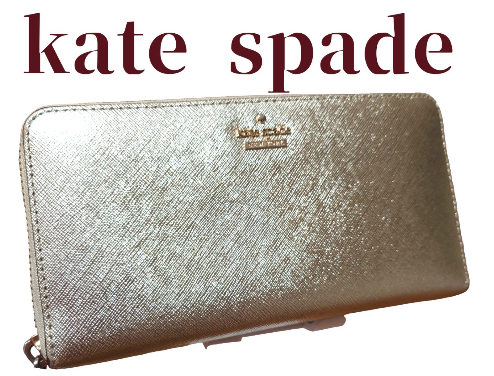 最新エルメス Kate Spade ケイトスペード ラウンドファスナー 長財布