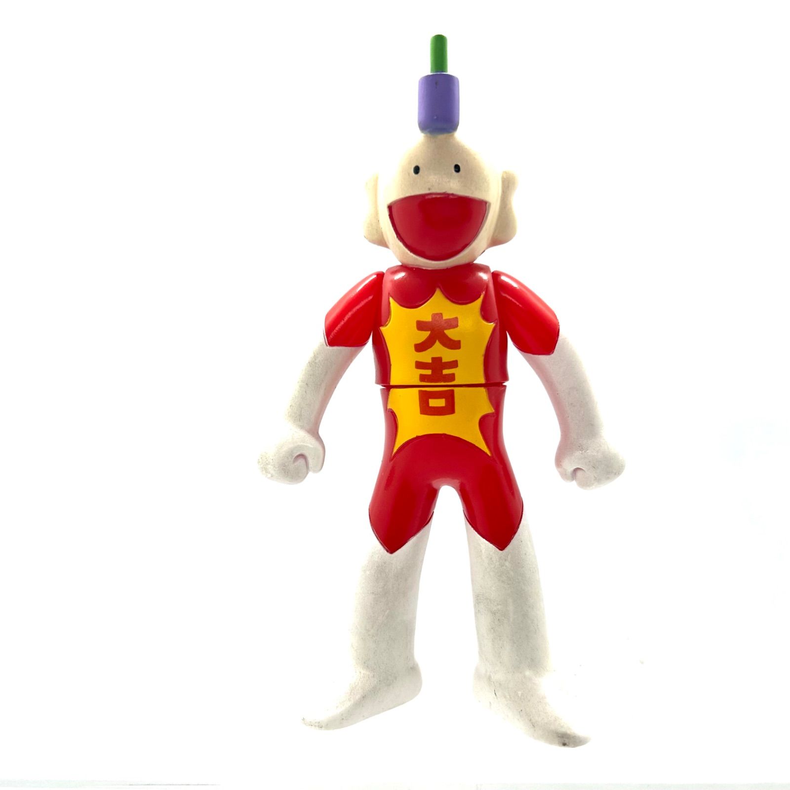 ラッキーマン ソフビ フィギュア 箱あり 漫画「とっても！ラッキーマン」より『ラッキーマンソフビ