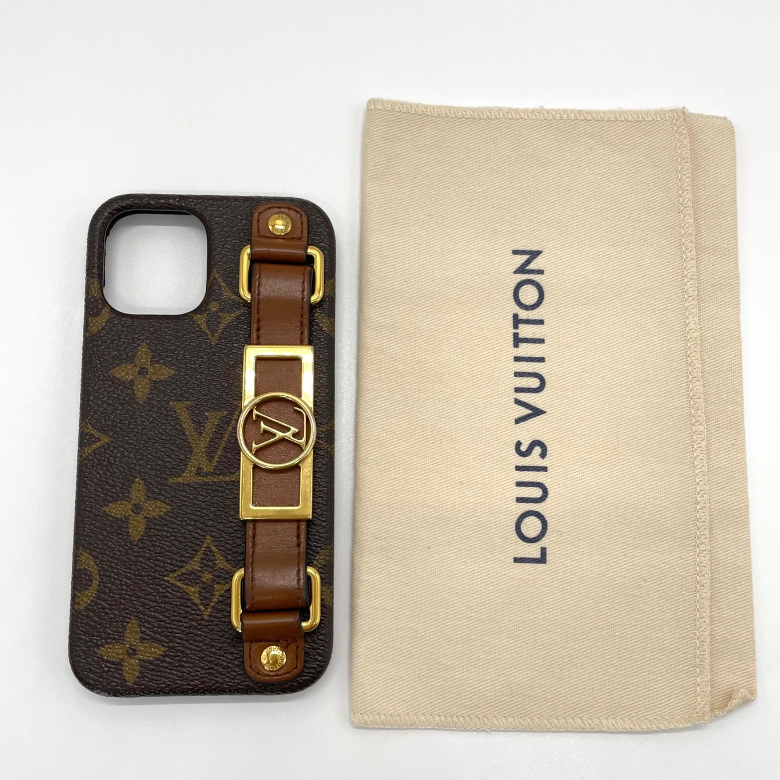 LOUIS VUITTON ルイ ヴィトン モノグラム バンパー ドーフィーヌ 12 