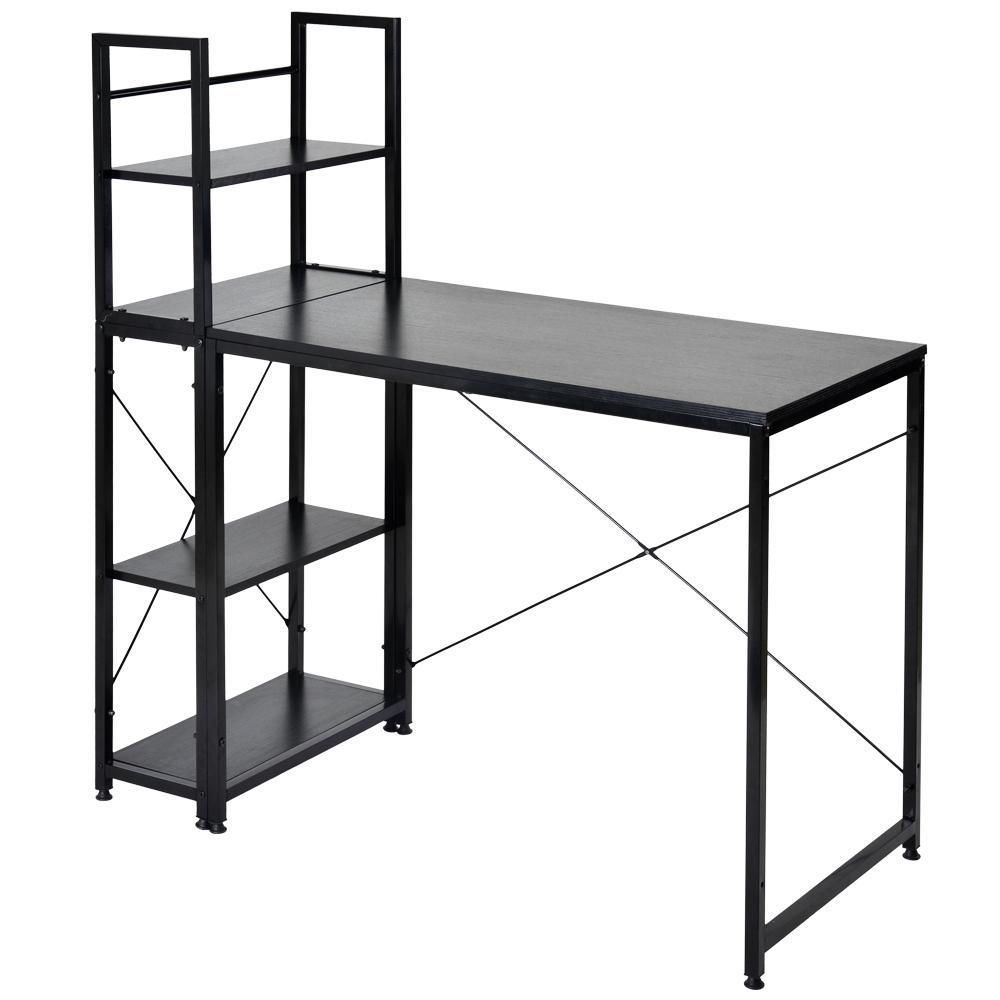 パソコンデスク 左右入替可 収納 両用デスク ハイタイプ 【公式通販】