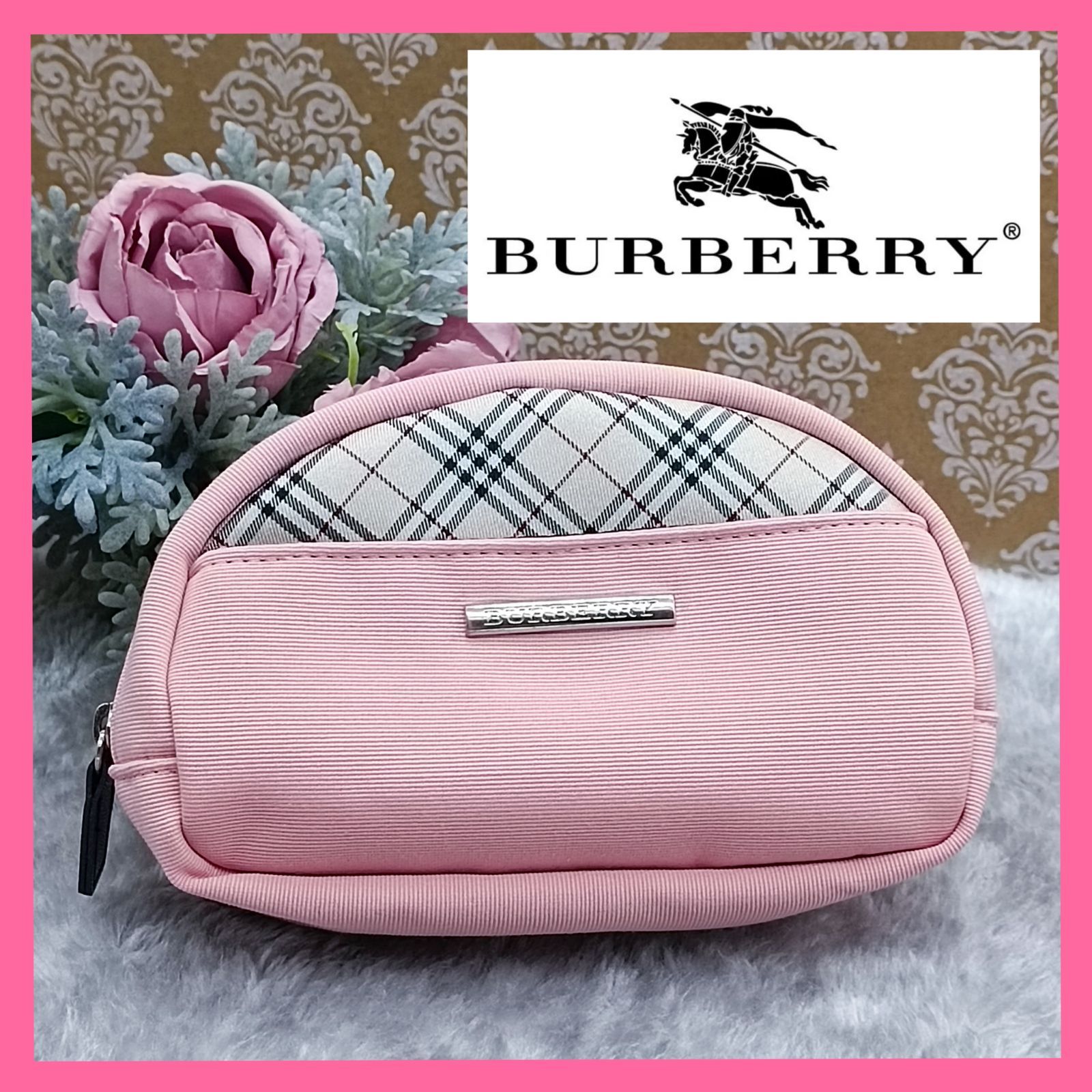 BURBERRY 化粧ポーチ 小物入れ バーバリー - ファッション小物