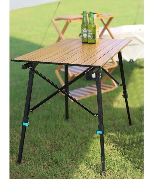 連続性のある 強力推薦 折りたたみテーブル 伸縮 高さ調節可 BBQ ピクニックテーブル 屋外アウトドア 収納バッグ付