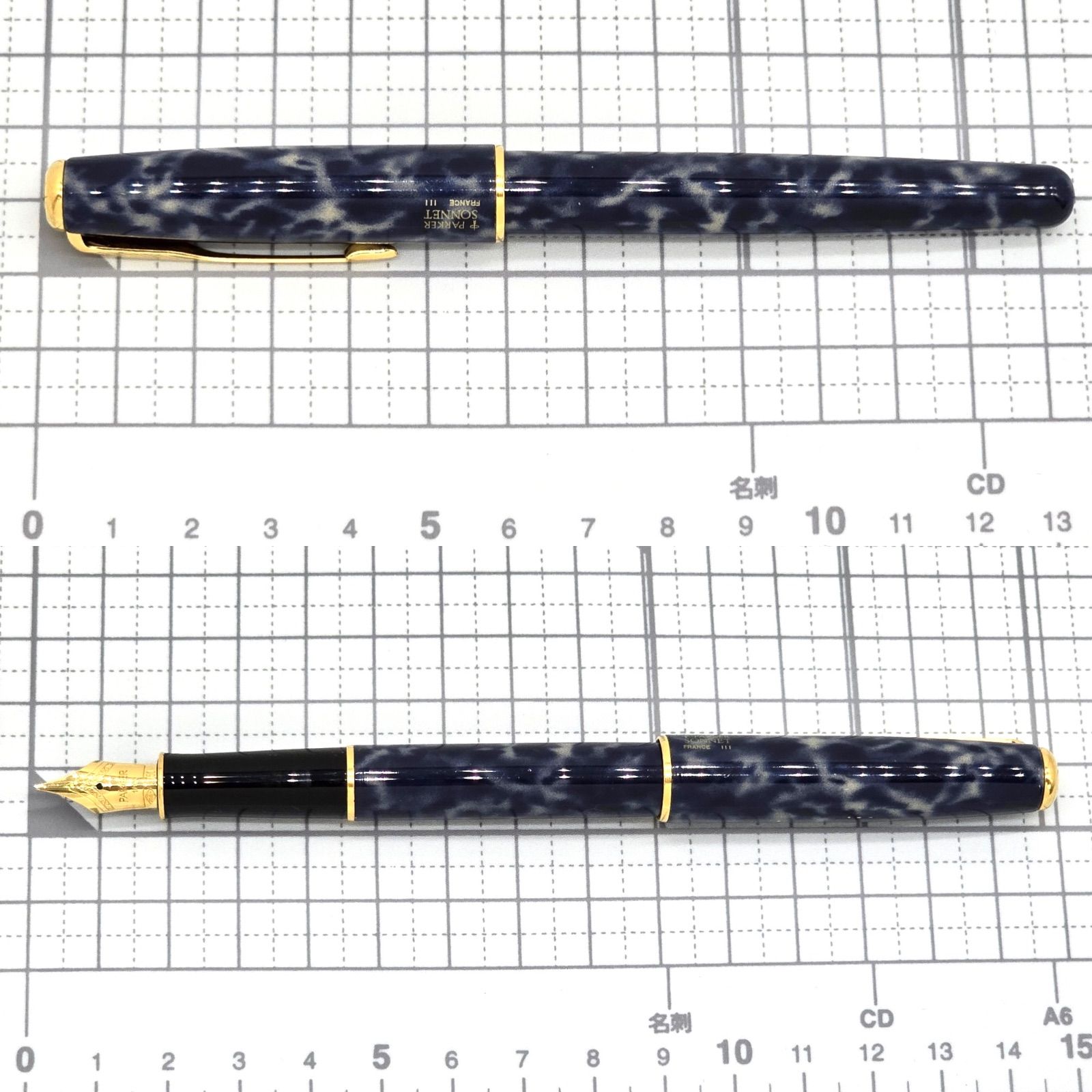 PARKER SONNET INDIGO パーカー 万年筆 18K 750 PARKER パーカー SONNET INDIGO ソネット インディゴ 万年筆