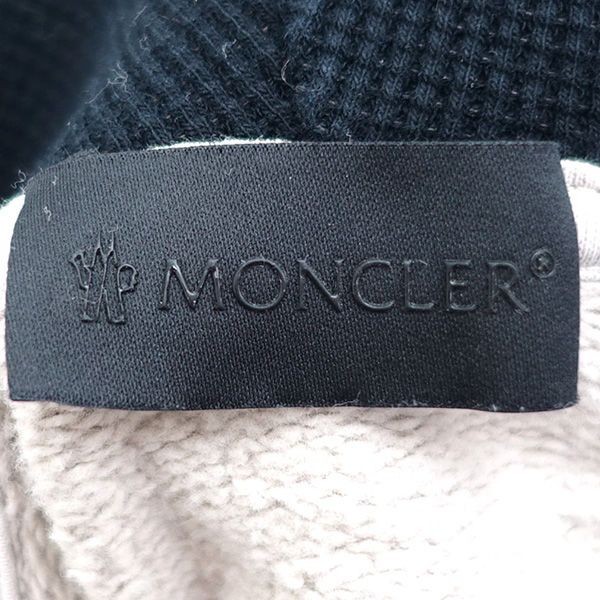 MONCLER / モンクレール  FELPA CON CAPPUCCIO/パーカー/ピンク×ブラック/M G20918G00025 レディースファッション 中古 MONCLER - MONCLER / モンクレール ◇FELPA CON CAPPUCCIO