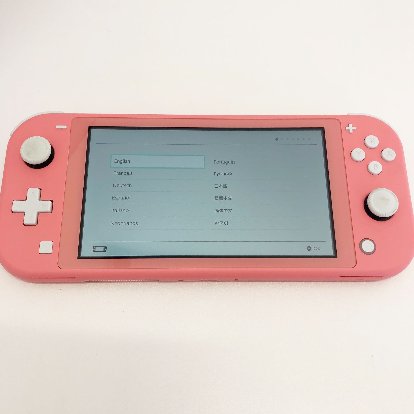 未使用 Nintendo Switch Lite ニンテンドー スイッチ ライト コーラル