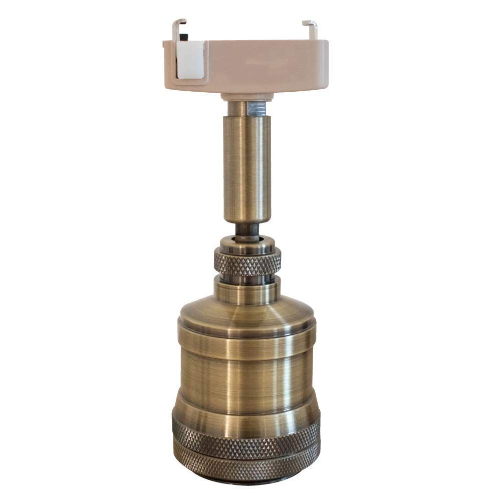 【人気商品】Ampoule シーリングライト 引掛シーリング 1灯 E26 電球別売 アンティークゴールド レトロ ヴィンテージ カフェ Ressio レシオ 1C
