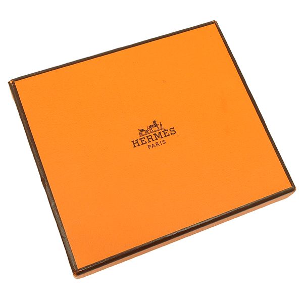 エルメス HERMES 三つ折り財布 ベアン コンビネ シェーブル エトゥープ  