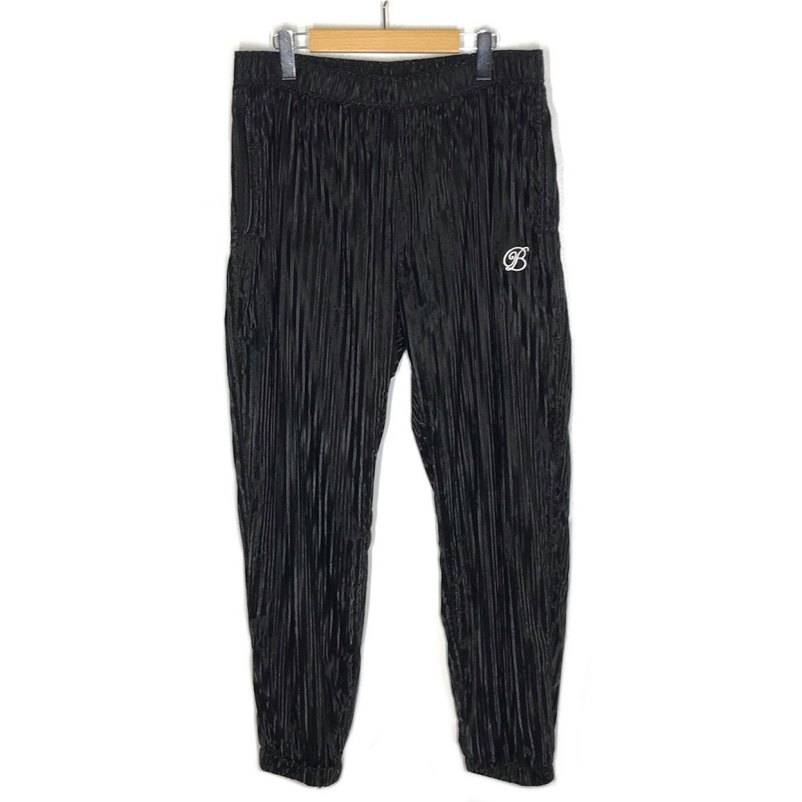 倉吉店 BlackEyePatch | ブラックアイパッチ パンツ B Emblem Sheen Track Pants トラックパンツ BEPFW23PA01 ブラック サイズ L 107