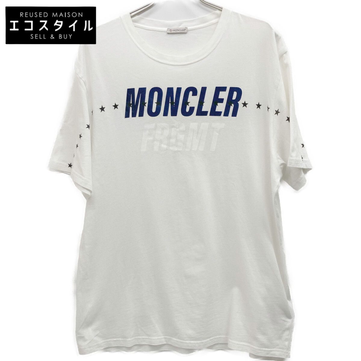 MONCLER モンクレール 21年 ×フラグメント ロゴプリント L
